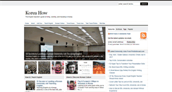 Desktop Screenshot of koreahow.com